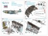 Quinta Studio QD48281 Yak-9D 3D-Printed & coloured Interior on decal paper ( Zvezda ) 1/48